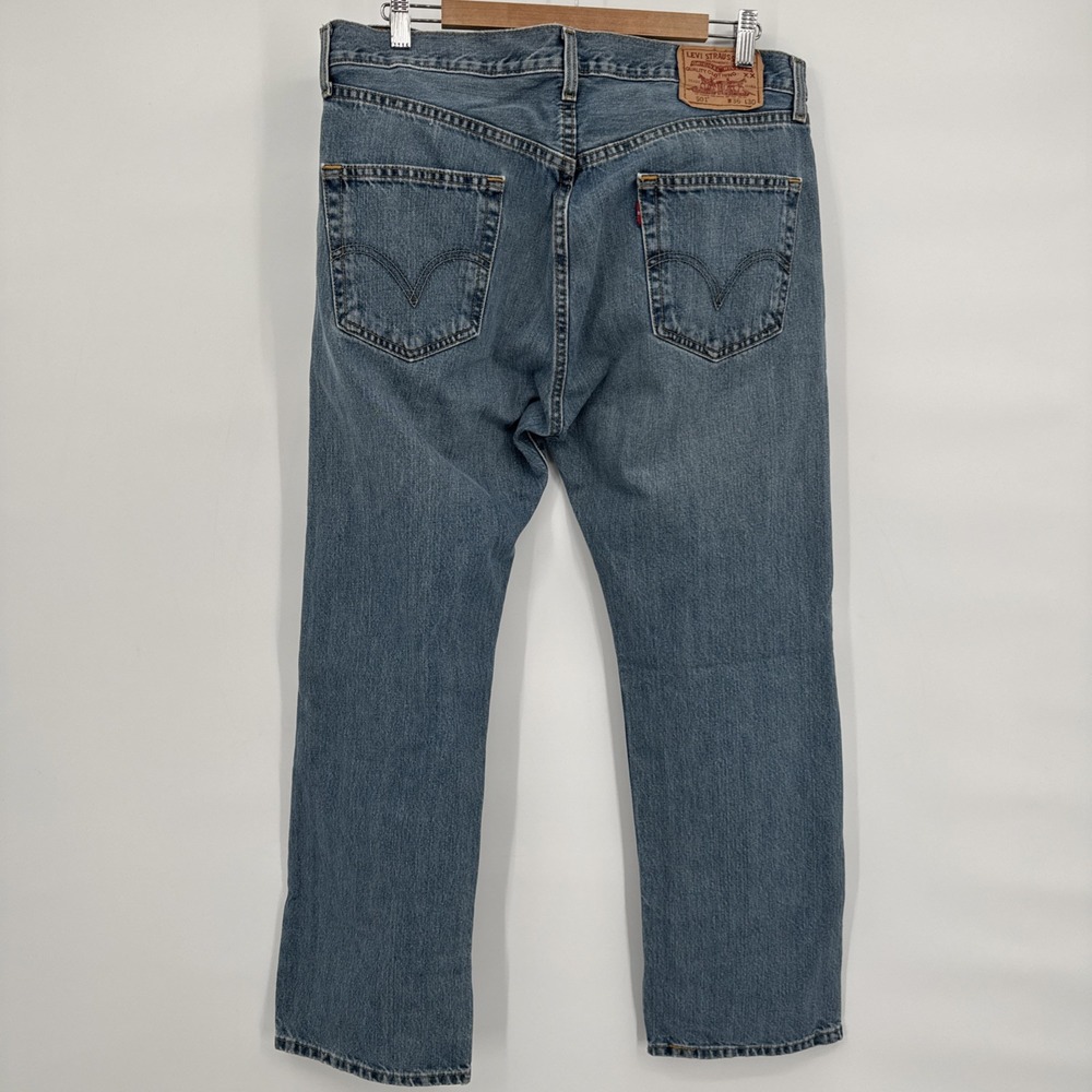 Levi's Mens Jeans 501 Straight Button Fly Denim 36x30 Levis Country Cowboy